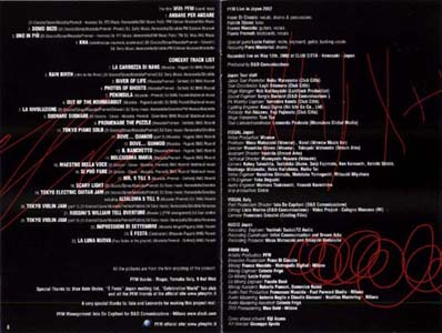PFM LIVE IN JAPAN 2002 Book6