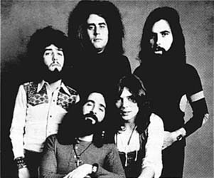 PFM(1970-71) from left to right:Premoli/Mussida/Piazza; below:Di Cioccio/Pagani