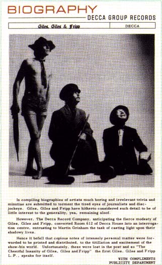 Giles Giles & Fripp/The Brondesbury Tape(1968) Inner-7(BIOGRAPHY 2)