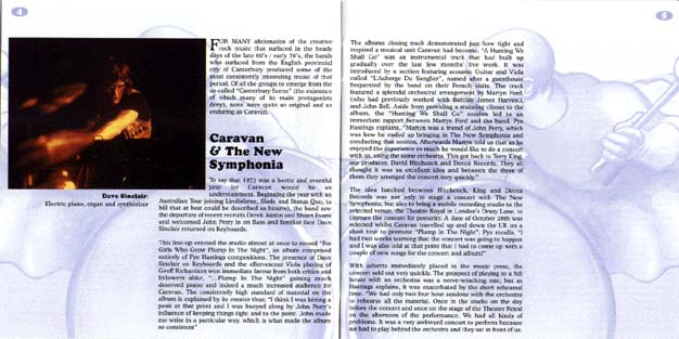 CARAVAN & THE NEW SYMPHONIA Book 2