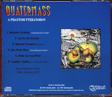 A PHANTOM PTERANODON QUATERMASS BACK