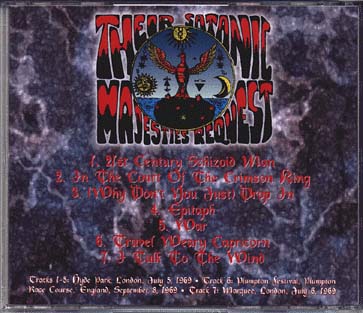 in support of their satanic majesties(hyde park '69) Back
