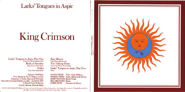 Larks' Tongues in Aspic