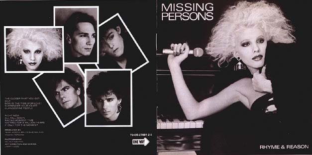 MISSING PERSONS 'RHYME & REASON' INNER