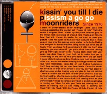 moonriders kissin' you till I die/pissism a go go Jacket Front