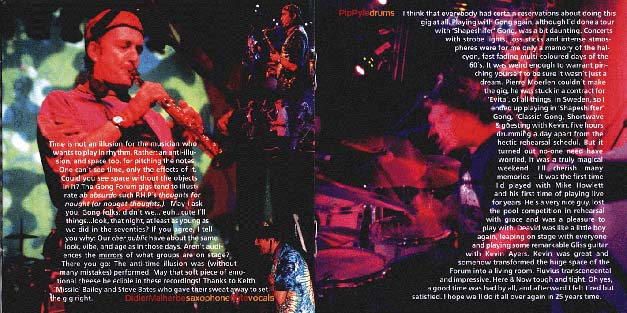 25TH BIRTHDAY PARTY OCT 8TH-9TH 1994 LONDON, THE FORUM INNER-2
