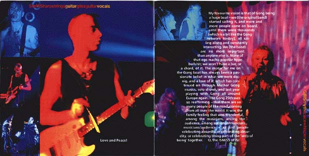 25TH BIRTHDAY PARTY OCT 8TH-9TH 1994 LONDON, THE FORUM INNER-3