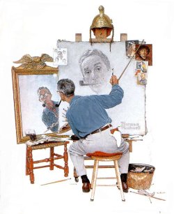 Triple Self-Portrait