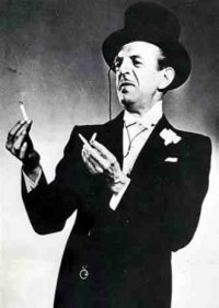 Cardini with cigarettes