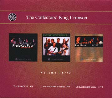 The Collectors' King Crimson Vol.3 INNER FRONT