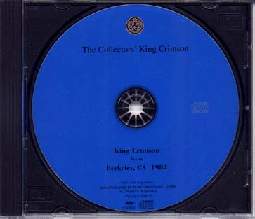 Live in Berkeley, CA August 13 1982 CD