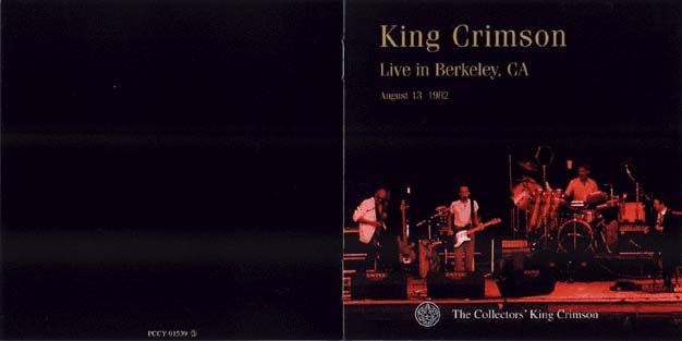 Live in Berkeley, CA August 13 1982 Inner