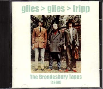 Giles Giles & Fripp/The Brondesbury Tape(1968) Jacket Front