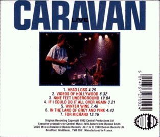 CARAVAN LIVE Back