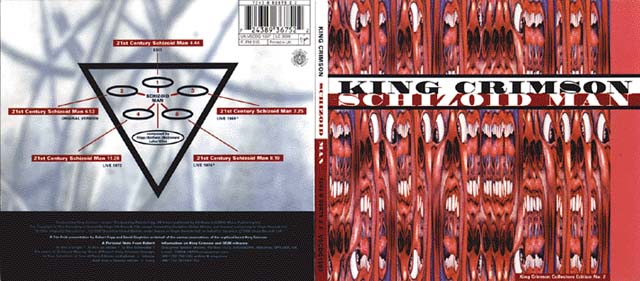 SCHIZOID MAN(King Crimson Collectors Edition No.2) FRONT