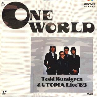 One World Todd Rundgren & UTOPIA Live'83 FRONT