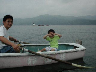 息子と一緒に！