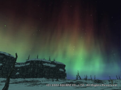 オーロラが・・・